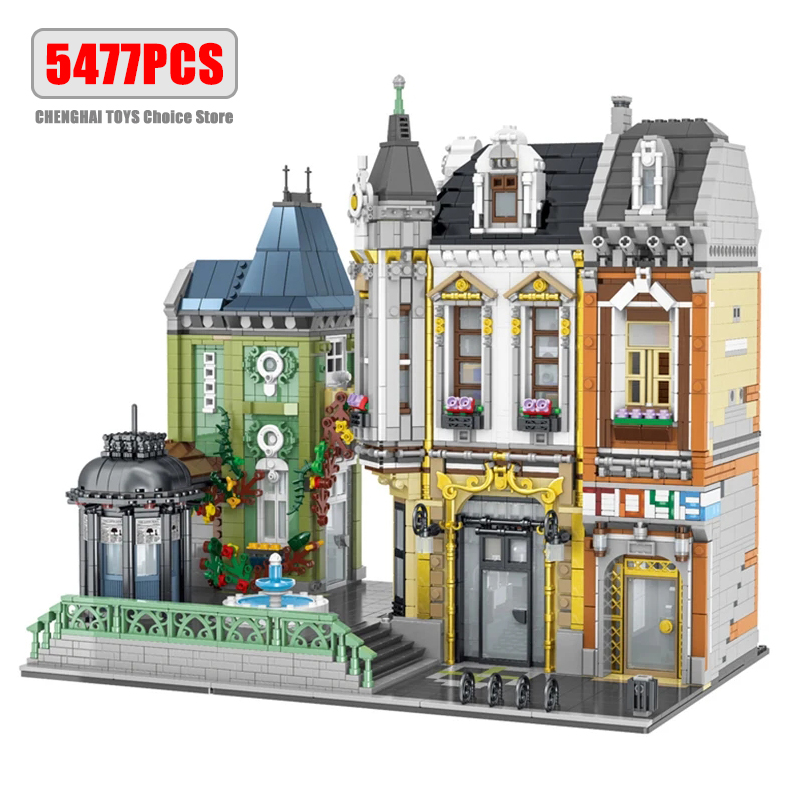 Lego Set City - 5477 шт., Детский конструктор «уличный вид»