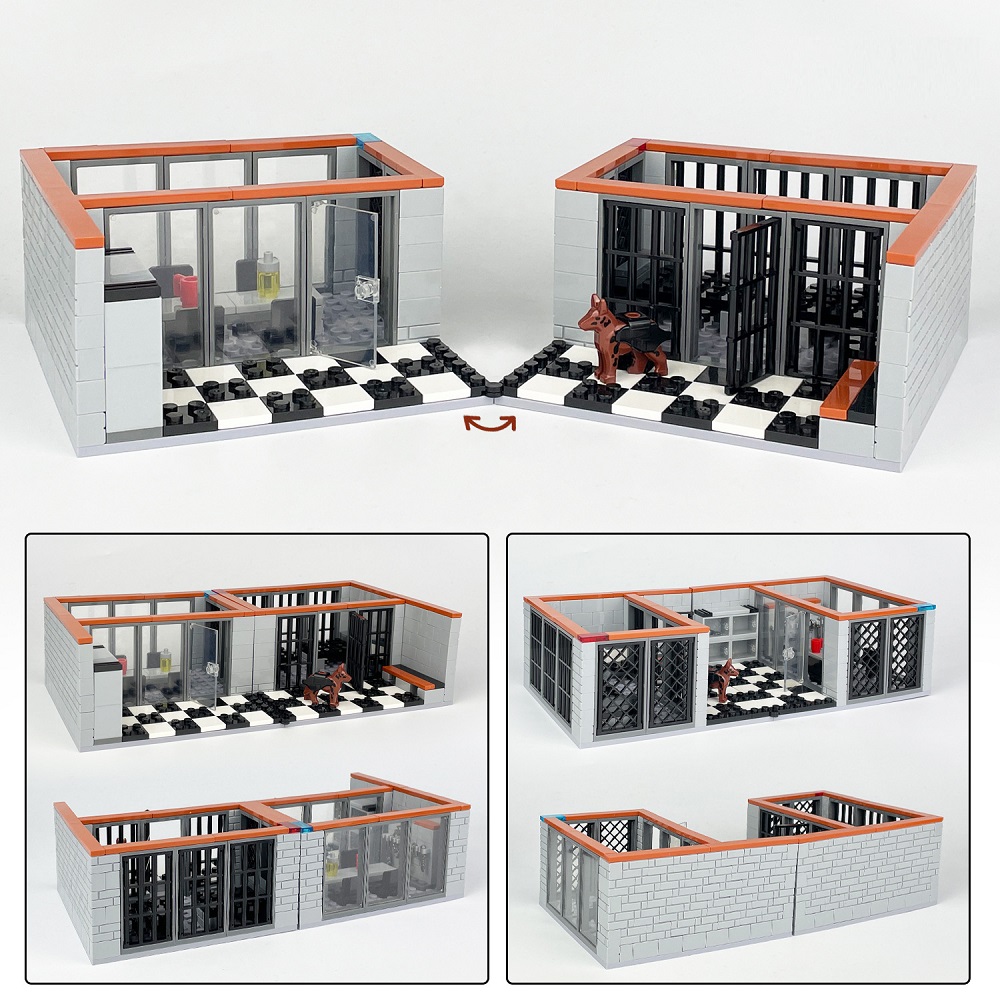 302 шт., тюремный городской по – обзор и цена Lego Set Creator