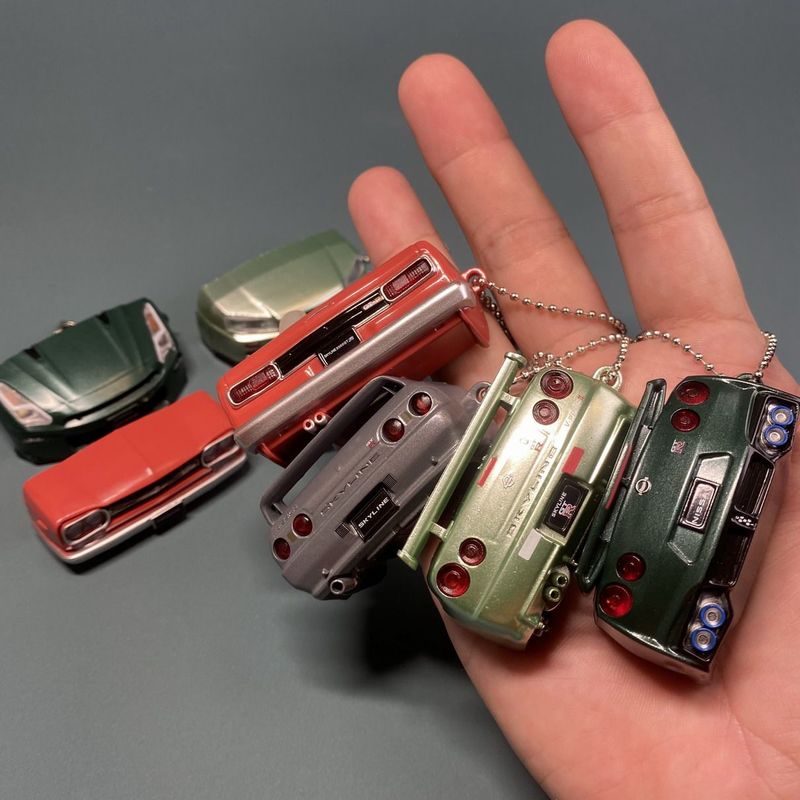 Бандай Nissan Skyline GT-R с L – обзор и цена Capsule Toy Gashapon