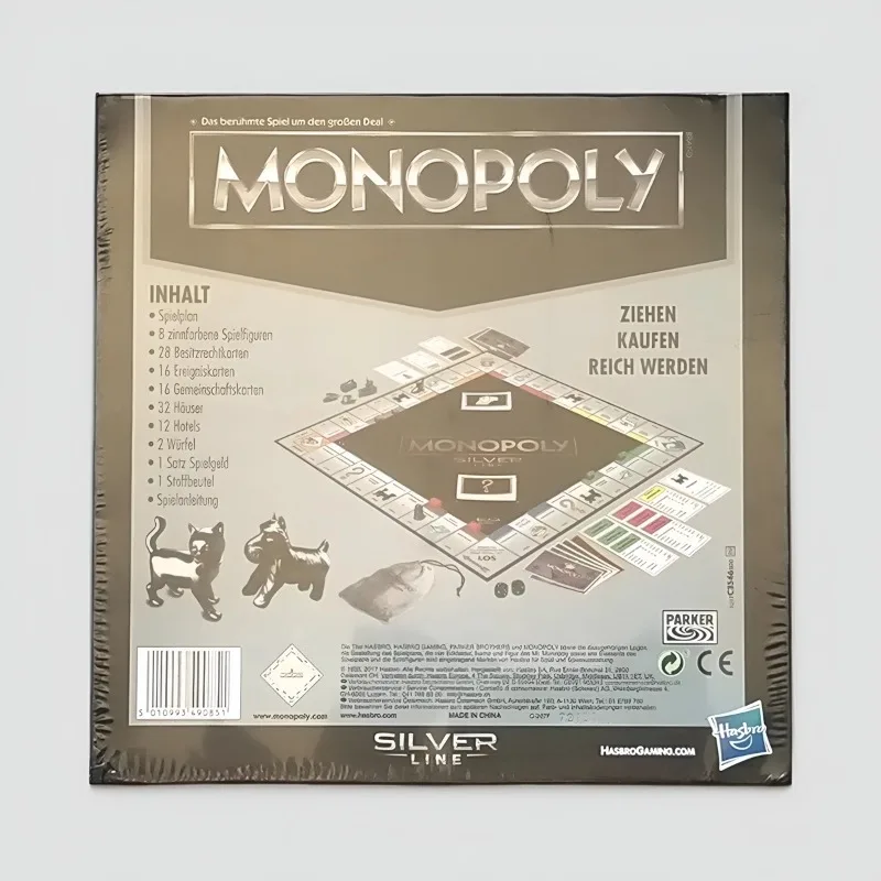 Фигурка Hasbro Monopoly, сереб – обзор и цена Hasbro Game Monopoly