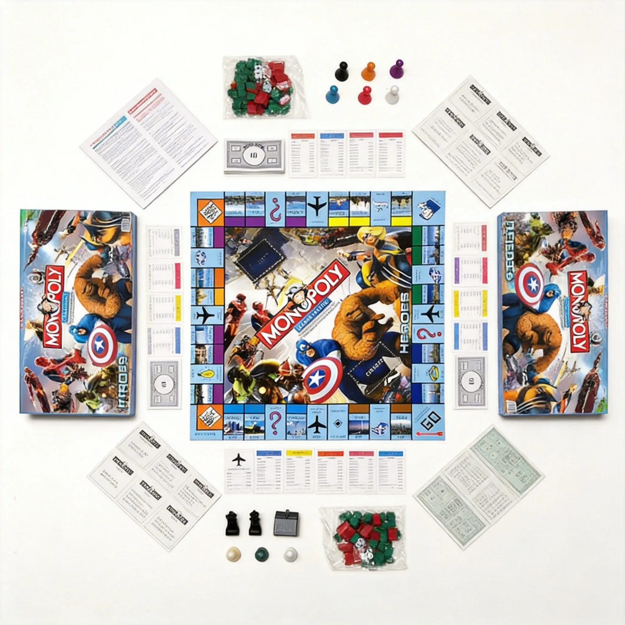 Настольная игра Marvel Heroes  – обзор и цена Hasbro Game Monopoly