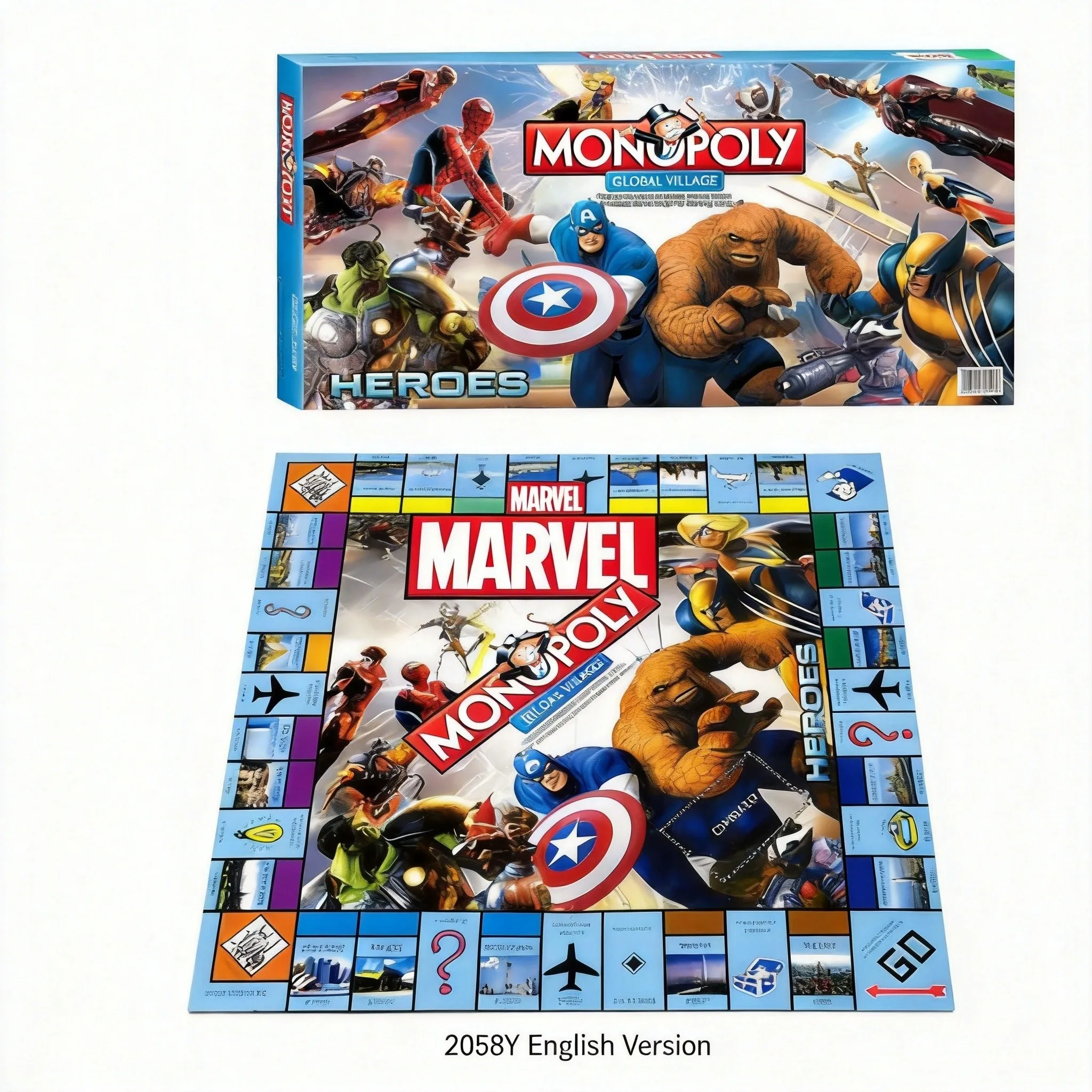 Настольная игра Marvel Heroes  – обзор и цена Hasbro Game Monopoly