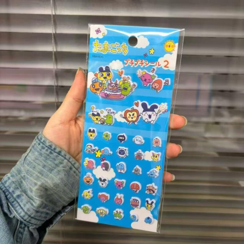Набор из 6 мультяшных стикеров – обзор и цена Bandai Model Tamagotchi