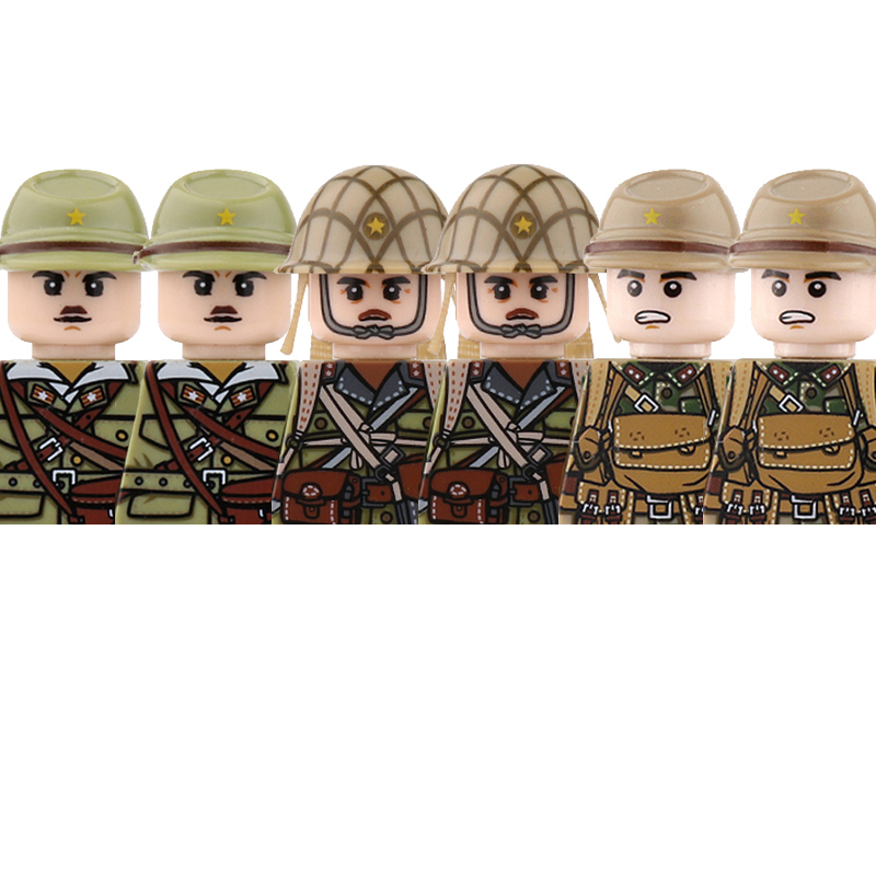 Фигурки японских солдат пехоты – обзор и цена Lego Minifigure Holder