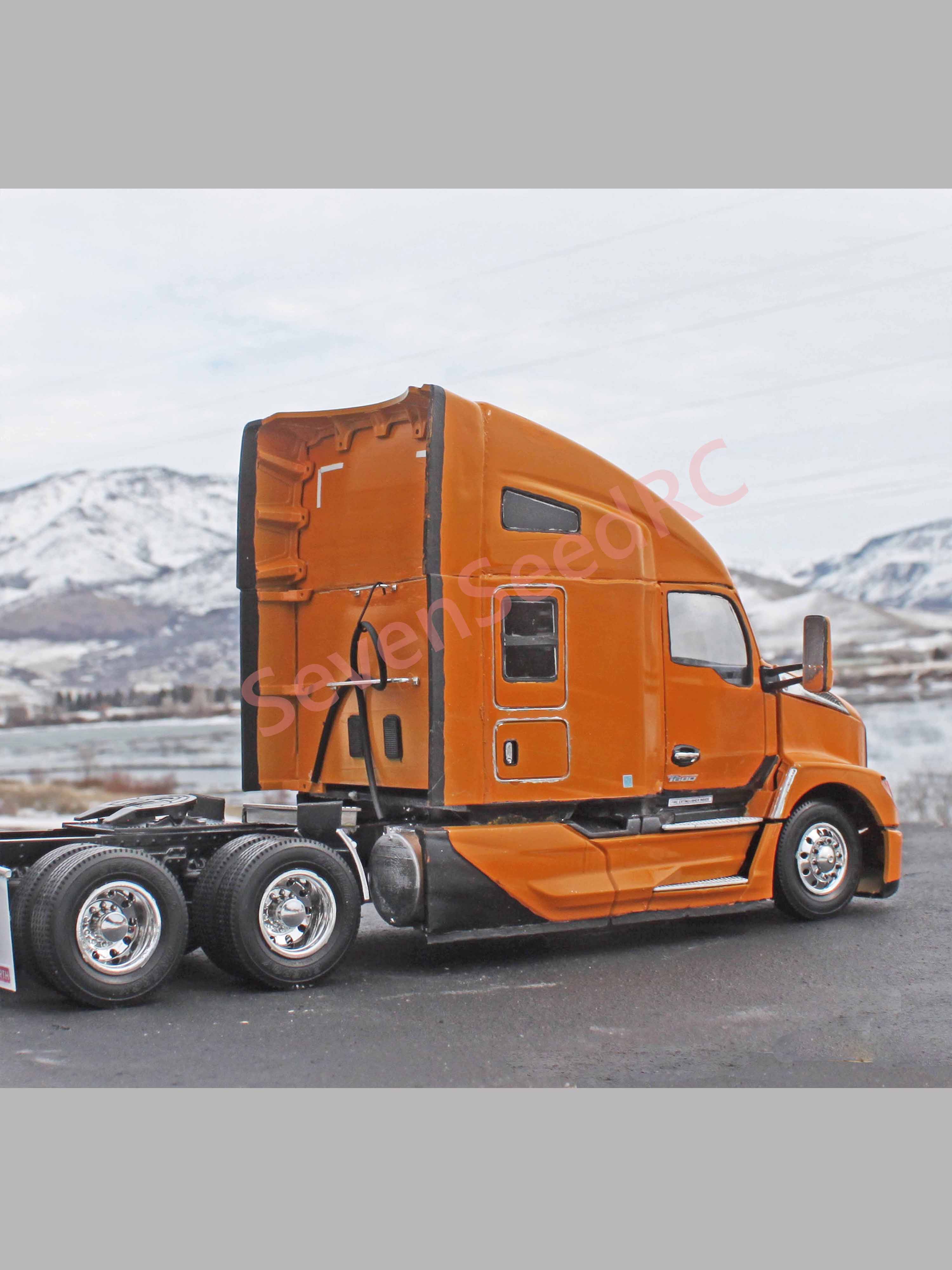 Грузовик с 3D принтом KENWORTH – обзор и цена Tamiya Model Rc Car