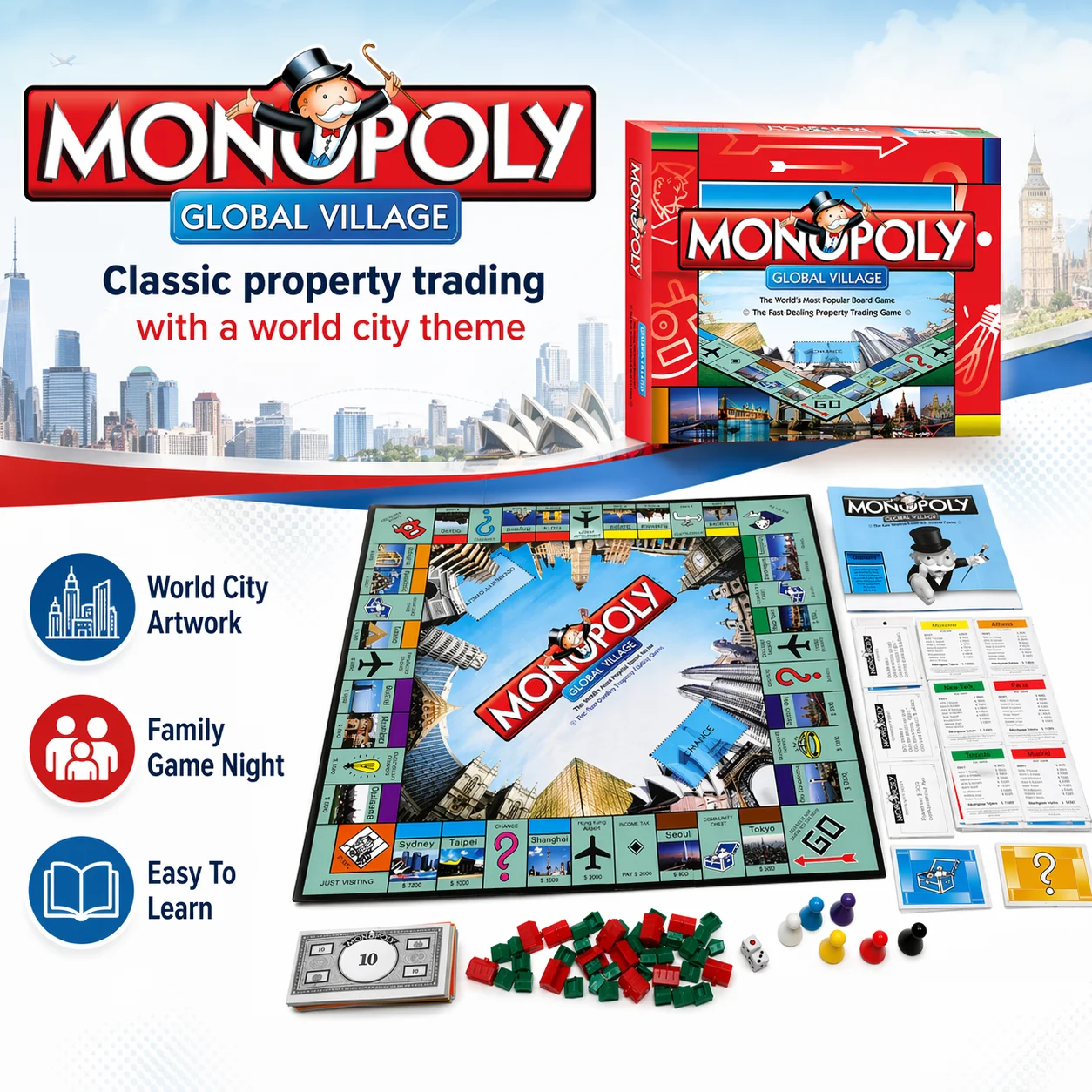 Настольная игра Premium MONOPO – обзор и цена Hasbro Game Monopoly